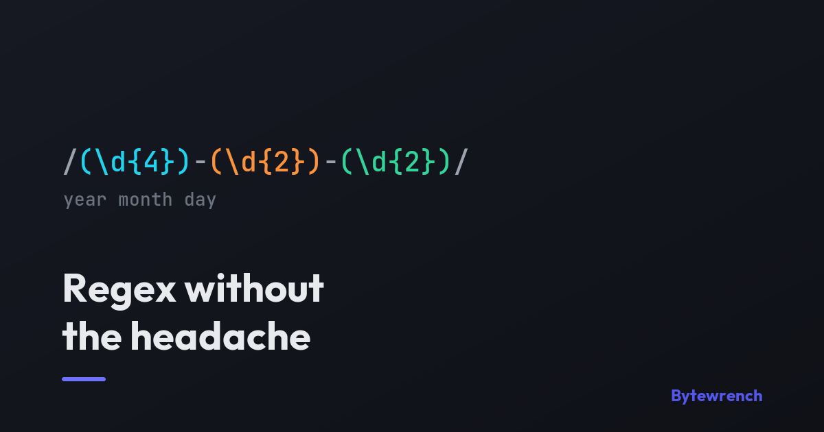 Regex without the headache: a practical field guide