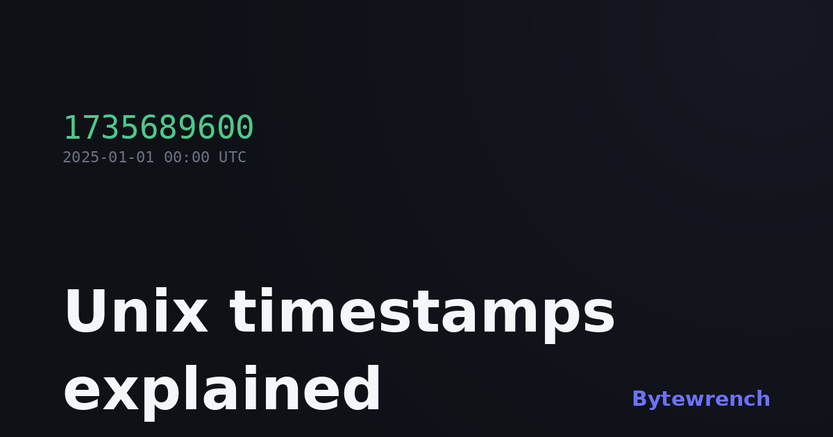 Unix timestamps explained (and the 2038 problem)